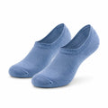 Calzini fantasmini 43-46 in maglia azzurro - stile essenziale traspirante