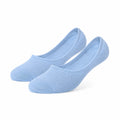 Calzini fantasmino 39-42 in maglia azzurro chiaro - vestibilità bassa traspirante